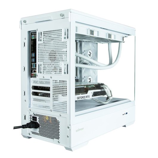 Zalman P30 Mini Tower Cristal Templado ARGB USB-C 3.2 Blanca