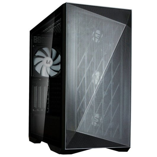 Zalman Z9 Iceberg MS Midi-Tower, gehärtetes Glas, ARGB, USB-C 3.1, schwarz