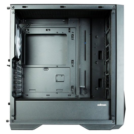 Zalman Z9 Iceberg MS Midi-Tower, gehärtetes Glas, ARGB, USB-C 3.1, schwarz