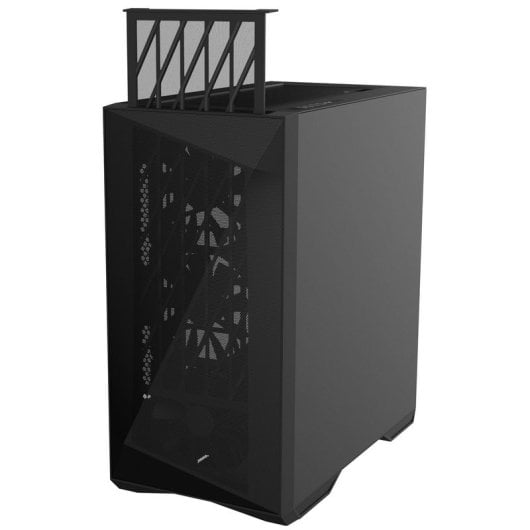 Zalman Z9 Iceberg MS Midi-Tower, gehärtetes Glas, ARGB, USB-C 3.1, schwarz