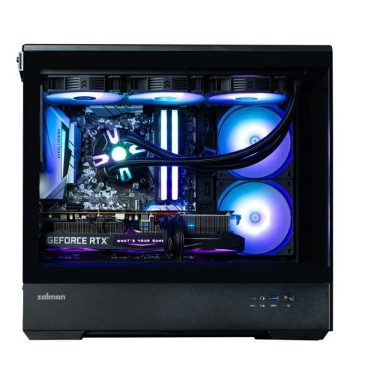 Zalman P30 Mini Tower Cristal Templado ARGB USB-C 3.2 Negra