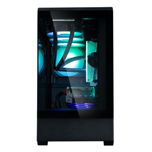 Zalman P30 Mini Tower Cristal Templado ARGB USB-C 3.2 Negra