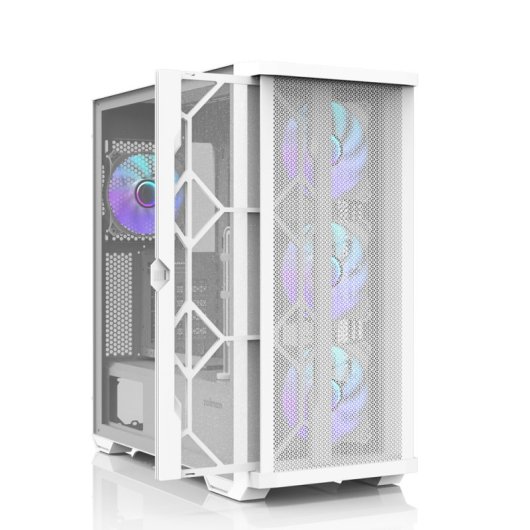 Zalman Z10 Duo Midi Tower Cristal Templado ARGB USB-C 3.0 Blanca