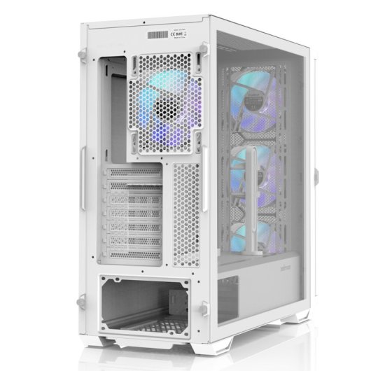 Zalman Z10 Duo Midi Tower Cristal Templado ARGB USB-C 3.0 Blanca