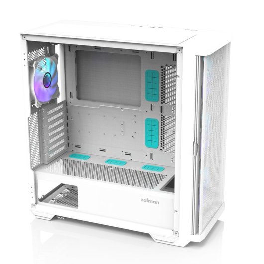 Zalman Z10 Duo Midi Tower Cristal Templado ARGB USB-C 3.0 Blanca