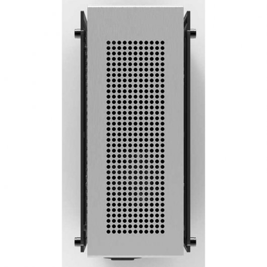 Zalman M2 Mini Silber Mini-Tower gehärtetes Glas USB-C Silber