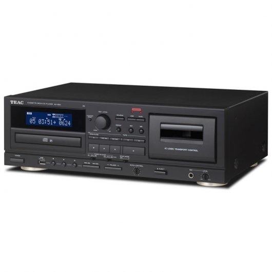 Teac AD-850-SE Cassette + Lecteur CD Noir