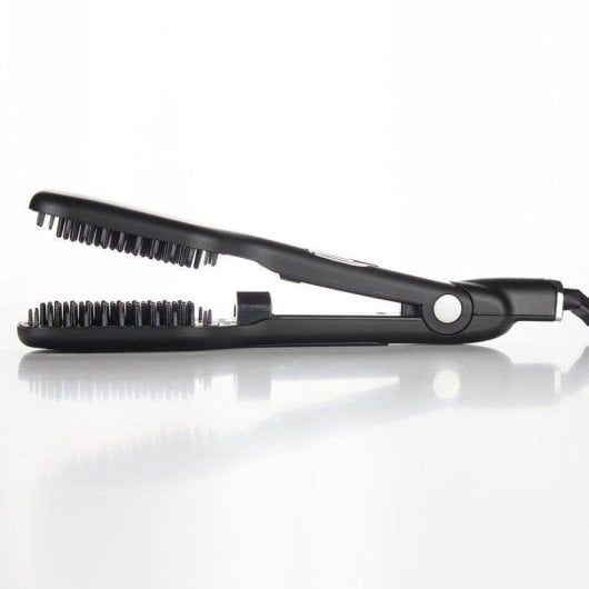 Piastra per Capelli Professionale Jean Claude Olivier Steam Brush 2.0 230ºC Display Nero