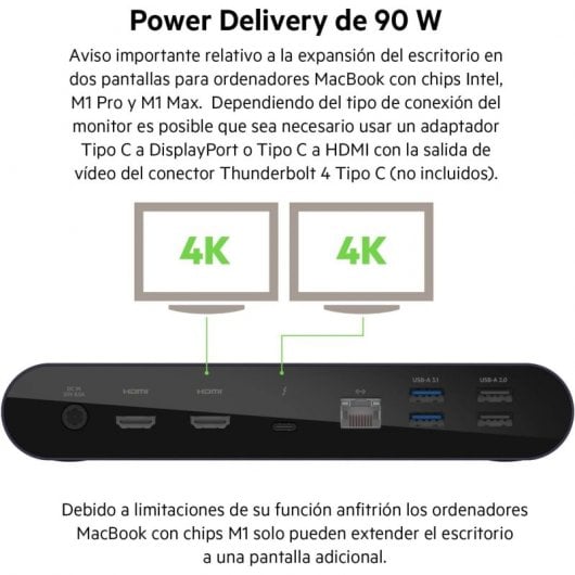 Docking station Belkin Connect Thunderbolt 4 Pro