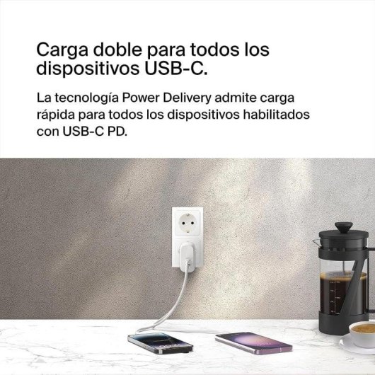USB-C-Wandladegerät Belkin BoostCharge Pro 60W PD