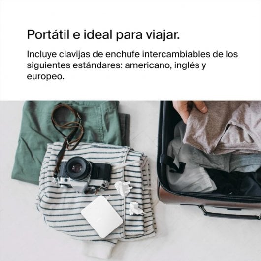 Belkin BoostCharge Pro Cargador de Pared GaN con 4 Puertos PD 140W con 3 Puertos USB-C