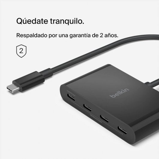 Belkin Connect Hub USB-C a 4 Puertos USB-C PD 100W