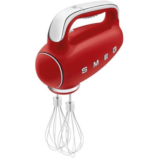 Smeg HMF01RDEU Batidora de Varillas para Repostería 250W Rojo