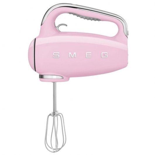 Smeg HMF01PKEU Handmixer zum Backen, 250 W, Pink