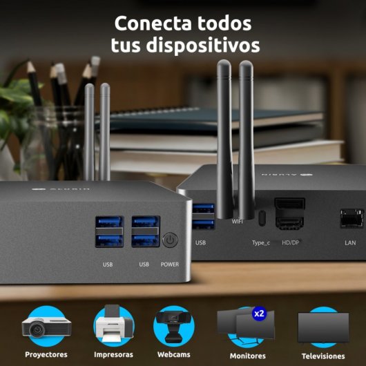 Alurin Unit Intel Celeron N4500 / 8GB / 1TB SSD + Windows 11 Home