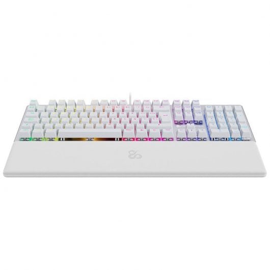 Tastiera da gioco meccanica Newskill Serike V2 RGB bianca NewSwitch rossa