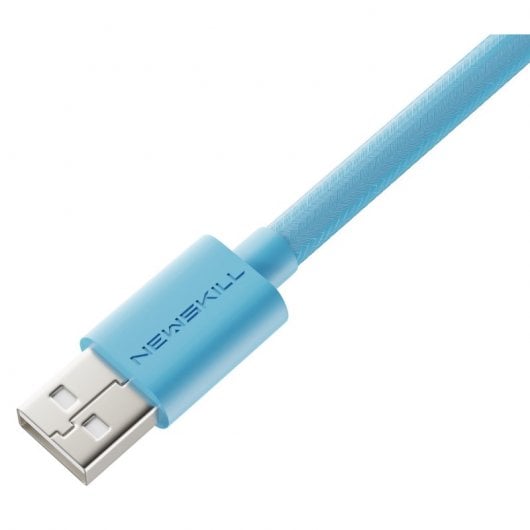 Newskill Coil Cable Cabo Espiral USB-C Azul