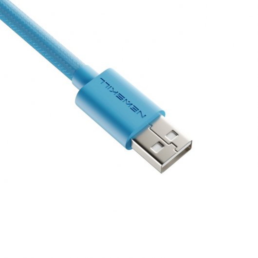 Newskill Coil Cable Cabo Espiral USB-C Azul