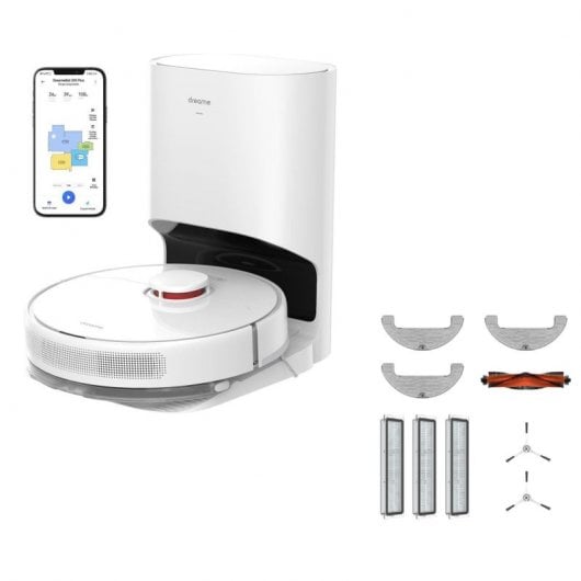 Dreame D10 Plus Robot Aspirador + Estación de Vaciado Automático + Dreame RAK7 Kit Accesorios