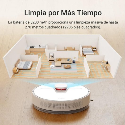 Dreame D10 Plus Robot Aspirador + Estación de Vaciado Automático + Dreame RAK7 Kit Accesorios