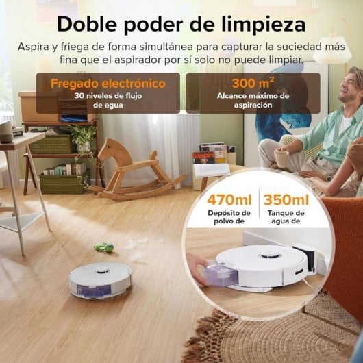 Roborock Q8 Max Robot Aspirador Blanco