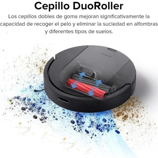 Roborock Q5 Pro+ Robot Aspirador Negro + Estación de Vaciado Automático