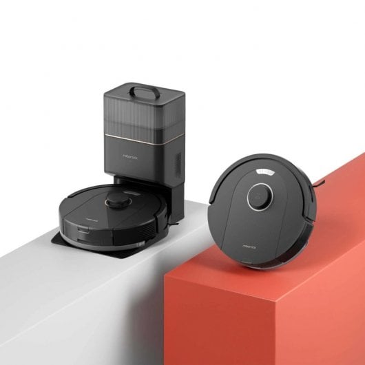 Roborock Q5 Pro+ Robot Aspirador Negro + Estación de Vaciado Automático
