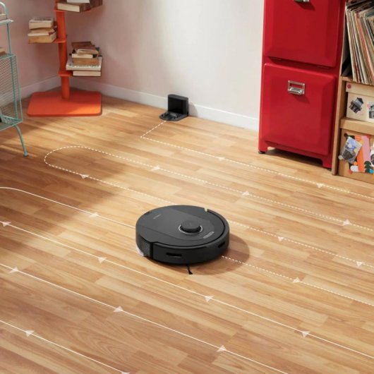 Roborock Q5 Pro+ Robot Aspirador Negro + Estación de Vaciado Automático