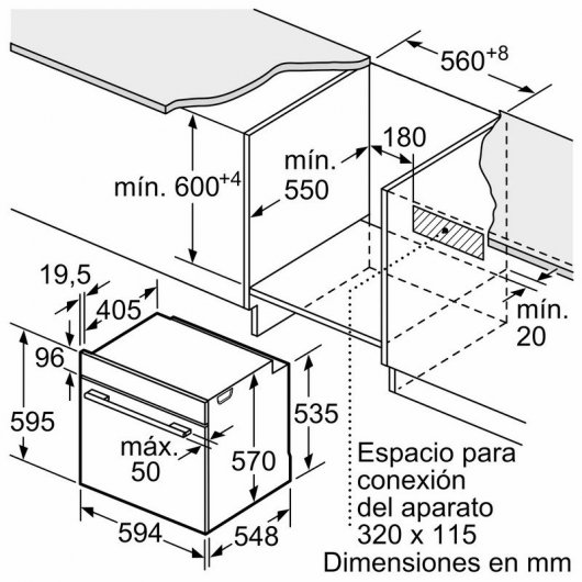 Balay 3HB4821X2 Forno Multifunções Pirolítico 71L A Aço Inoxidável