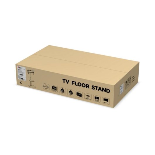 Equip 650613 Soporte de Suelo para TV 37"-75" VESA 600x400 hasta 40Kg