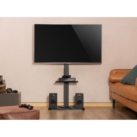 Equip 650613 Soporte de Suelo para TV 37"-75" VESA 600x400 hasta 40Kg