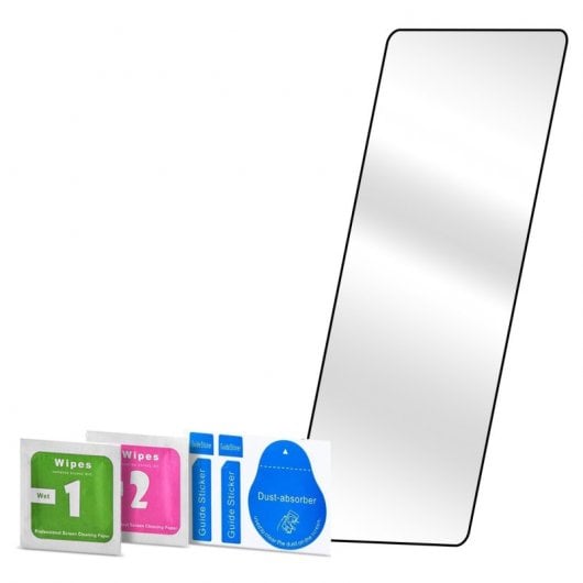 PcCom Essential Protector Cristal Templado 3D para iPhone 15 Pro