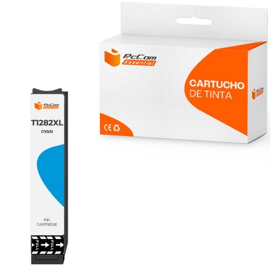 Pccom Essential Cartucho Tinta Compatible Epson T1282 Cian