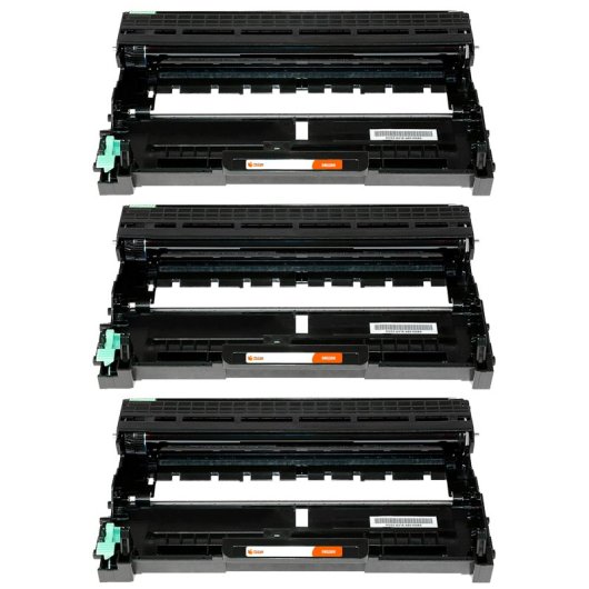 Pccom Essential Tambor Compatible Brother DR2200/DR450 Negro Pack 3