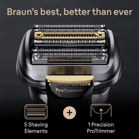Braun Series 9 Pro+ 9515s Kabelloser Rasierer schwarz