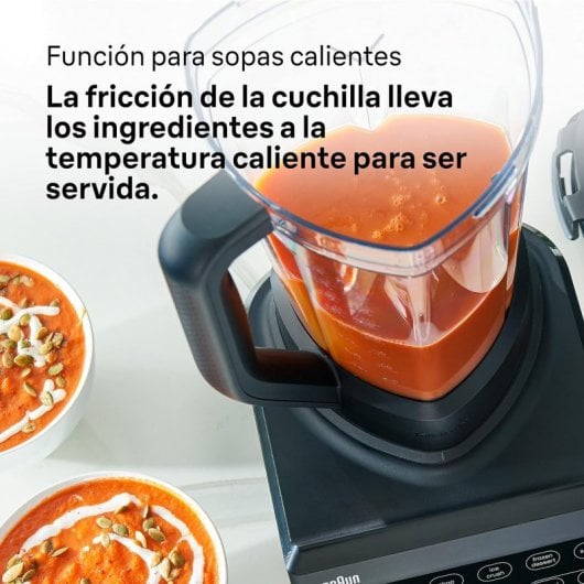 Braun PowerBlend JB 9040 Batidora de Vaso 1600W Negra