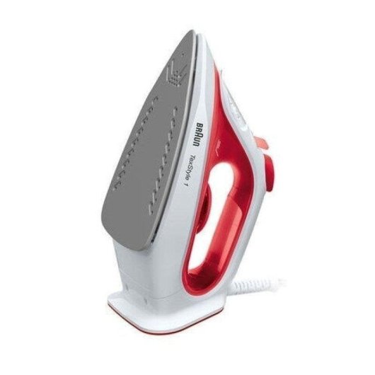 Plancha Braun TexStyle 1 SI 1019 RD 1900 W Suela Antiadherente Roja