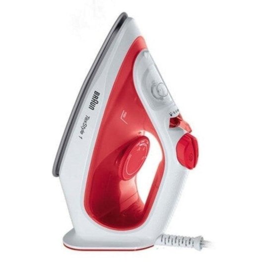 Plancha Braun TexStyle 1 SI 1019 RD 1900 W Suela Antiadherente Roja