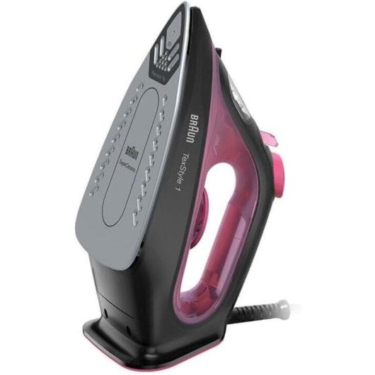Ferro a Vapor-Seco Braun TexStyle 1 SI1070PU 2000W Cerâmica 130g/min Púrpura