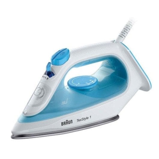 Ferro a Vapor Braun TexStyle 1 SI1050BL Cerâmica 2000W 120g/min Azul