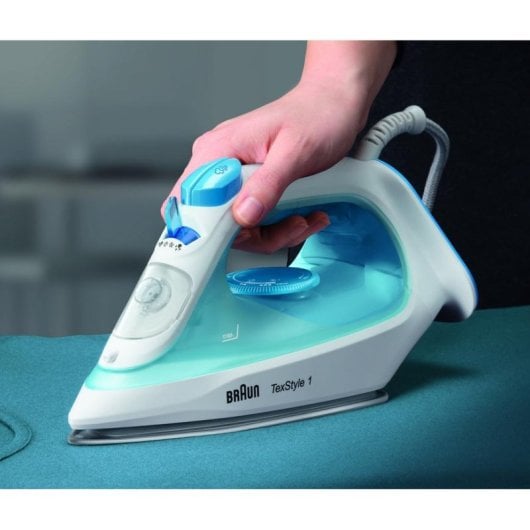 Ferro a Vapor Braun TexStyle 1 SI1050BL Cerâmica 2000W 120g/min Azul