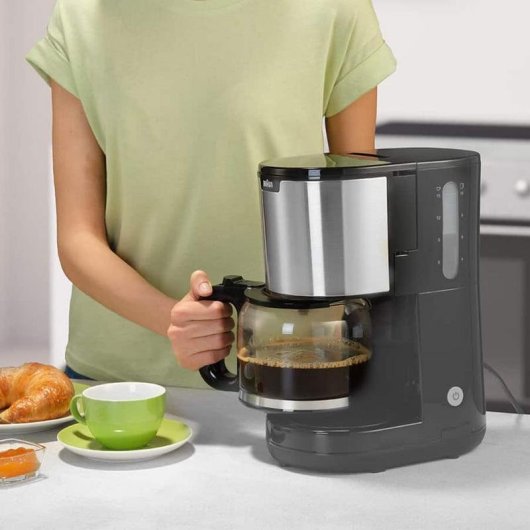Máquina de café de filtro Braun PurShine KF 1500 10 chávenas 1000W Preta