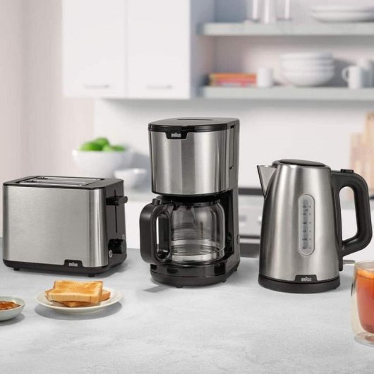 Máquina de café de filtro Braun PurShine KF 1500 10 chávenas 1000W Preta