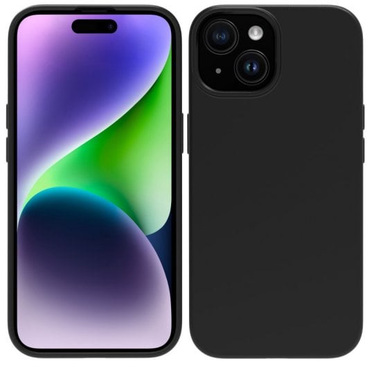 Muvit Black Recycletek Hülle für iPhone 15