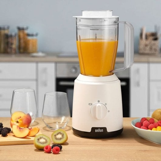 Braun PowerBlend 1 JB1000WH Liquidificador 600W Branco