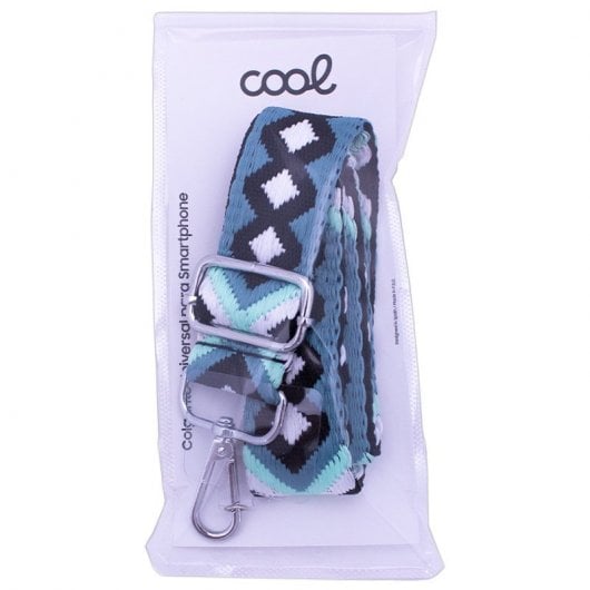 Cool Correa Colgante Universal con Tarjeta para Smartphone Aguamarina
