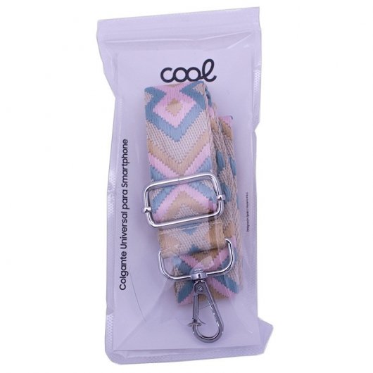 Cool Correa Colgante Universal con Tarjeta para Smartphone Beige