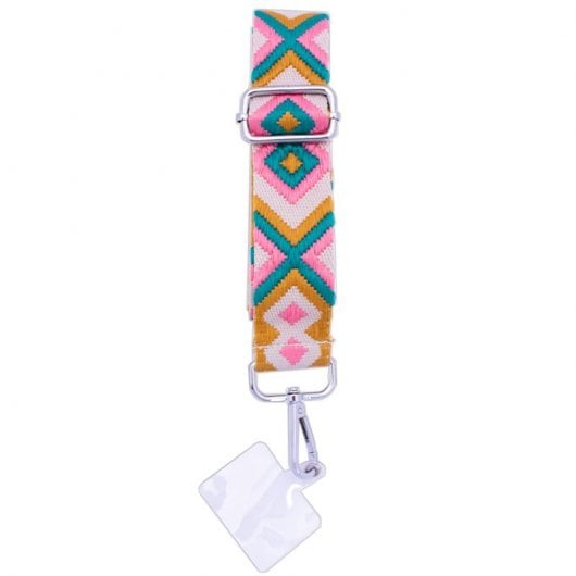 Cool Correa Colgante Universal con Tarjeta para Smartphone Mostaza