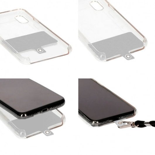 Cool Correa Colgante Universal con Tarjeta para Smartphone Mostaza