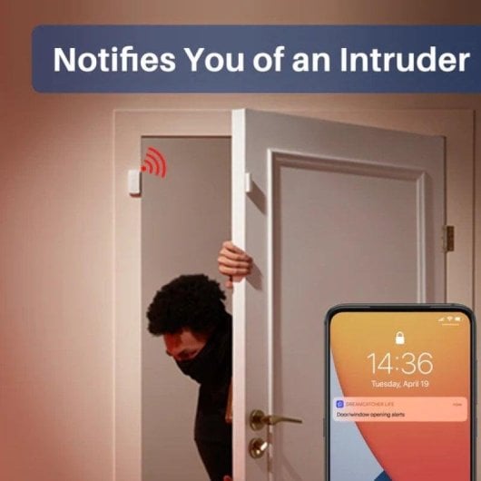 Allarme Chuango LTE-400 Wi-Fi 4G Senza Fili App Controllo Interno Backup Batteria